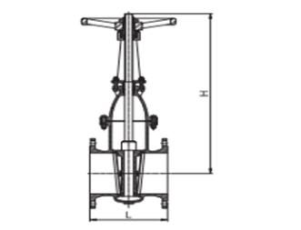 AWWA C500 OS&Y Metal Seated Gate Valve FIG.3114