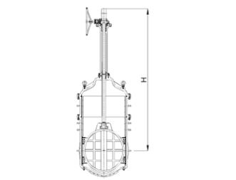 AWWA C500 OS&Y Metal Seated Gate Valve