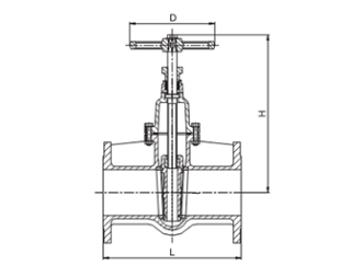 DIN 3352 NRS Metal Seated Gate Valve FIG.3137