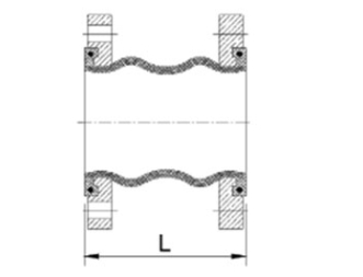 Double Sphere Rubber Expansion Joint Fig.8102