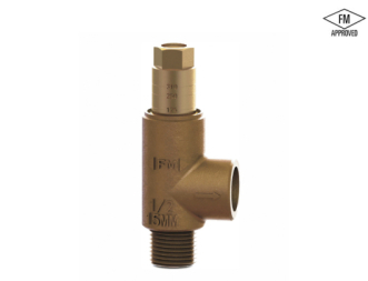 FM Approved – Bronze Adjustable Pressure Relief Valve