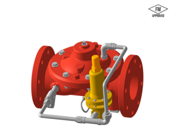 FM Approved Pressure Reducing Valve