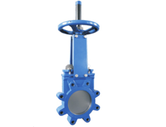 LUG TYPE KNIFE GATE VALVE RISING STEM WITH HANDWHEEL