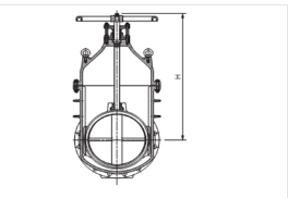 NRS Metal Seated Gate Valve FIG.3184