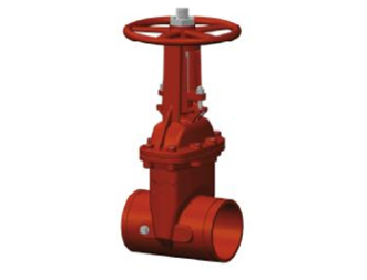 OS&Y Resilient Seated Gate Valve Groove Ends，300 PSI FIG.F0122-300