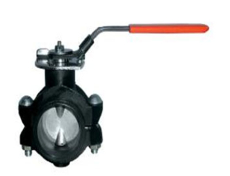 Shouldered Ends Center Line Butterfly Valve FIG.2952A
