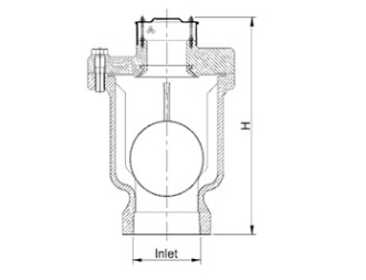 Single Orifice Air Relief Valve FIG.9708