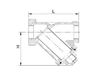Thread Ends Y-Strainer FIG.7701