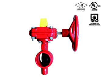 UL / FM Butterfly Valve – Grooved Ends