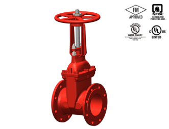 UL / FM Post Indicator Gate Valve – Flange x Flange (4″-12″ Sizes)