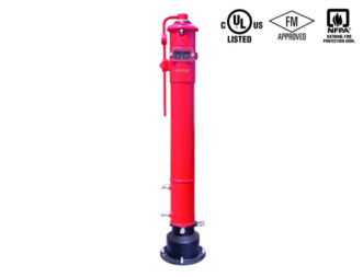 UL / FM Vertical Indicator Post – Model F0600-IP