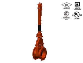 UL Listed Large Diameter Post Indicator Valve Assembly