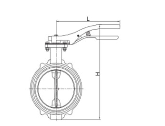 Wafer Butterfly Valve FIG.2302A(2303A-2304A)