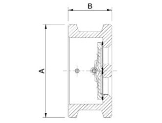 Wafer Double Door Check Valve FIG.5304