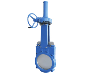 WAFER (LUG) TYPE KNIFE GATE VALVE WITH GEARBOX